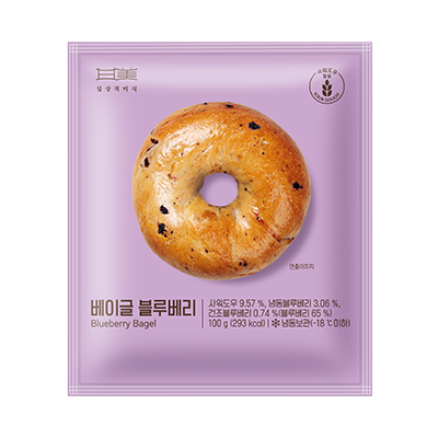 베이글 블루베리