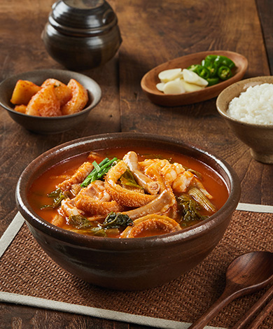 얼큰 속풀이 해장국