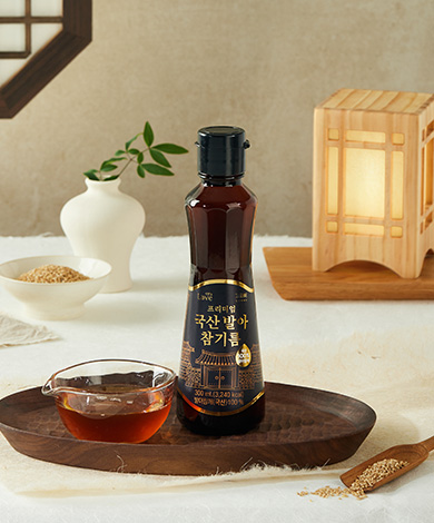 프리미엄 국산 발아 참기름